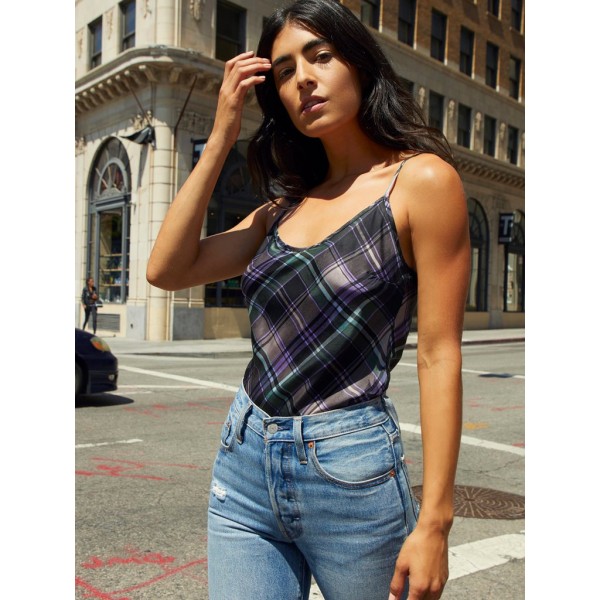 Lera Plaid Tank