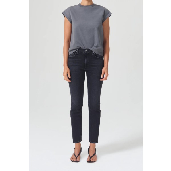 Willow Mid Rise Slim Crop