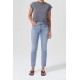 Willow Mid Rise Slim Crop