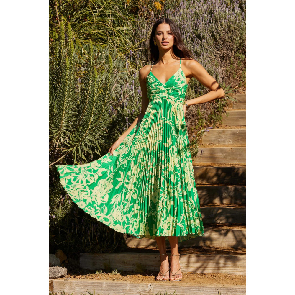 Omega Print Dress