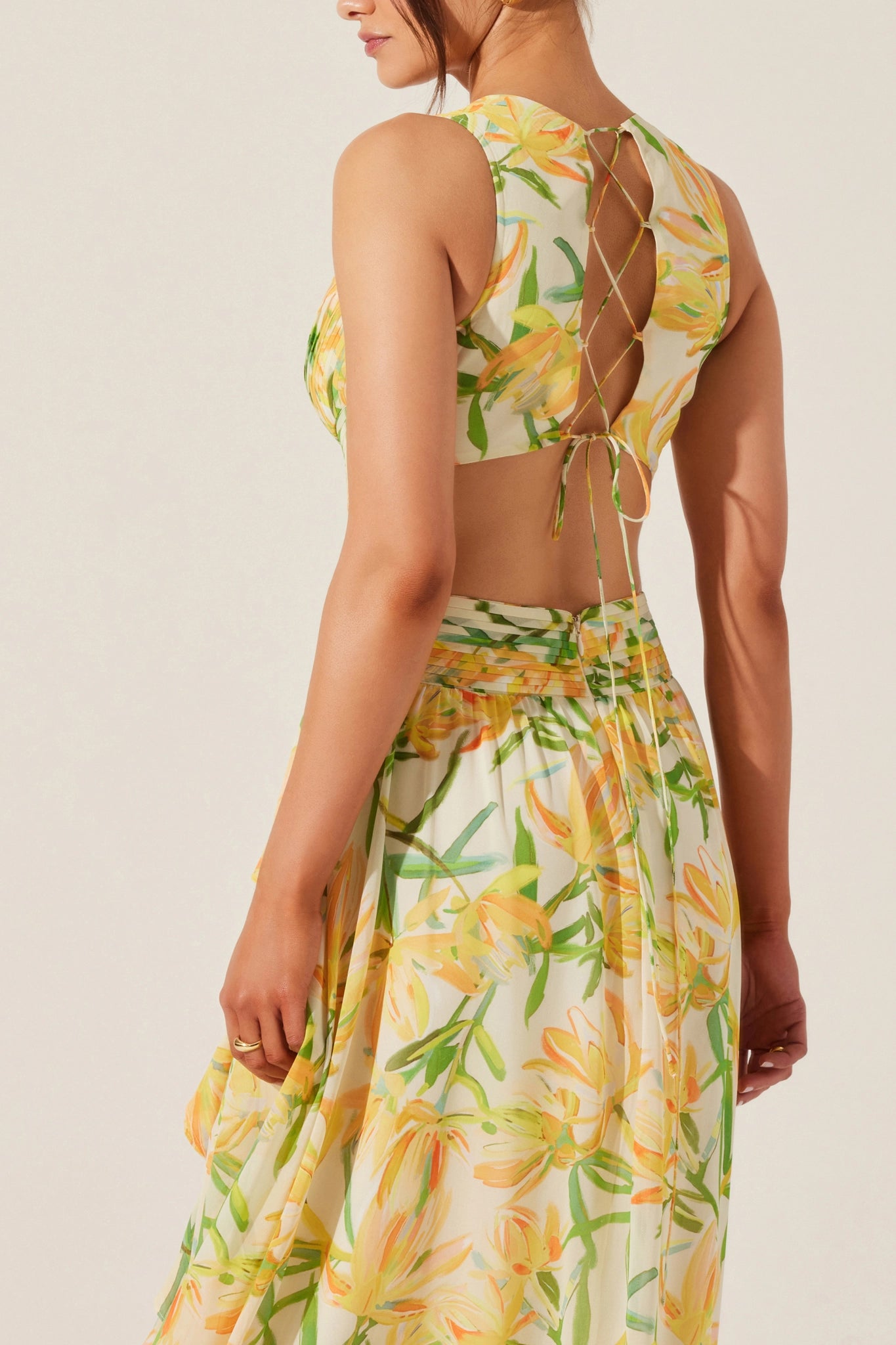 Noya Print Maxi Dress