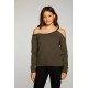Cotton Vented Sweatshirt