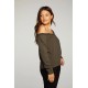 Cotton Vented Sweatshirt