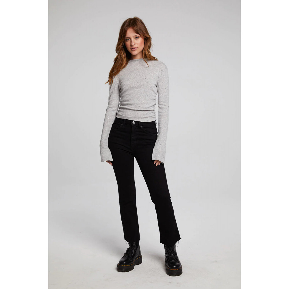 Thyme Pulse Shirred Top