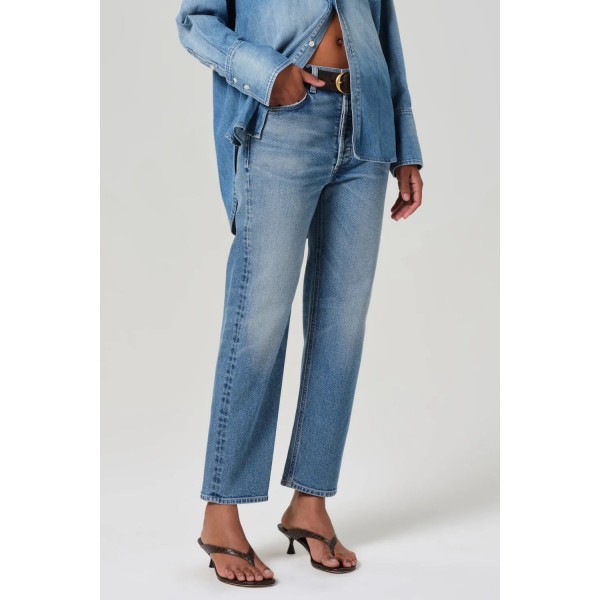 Delfina High Rise Straight