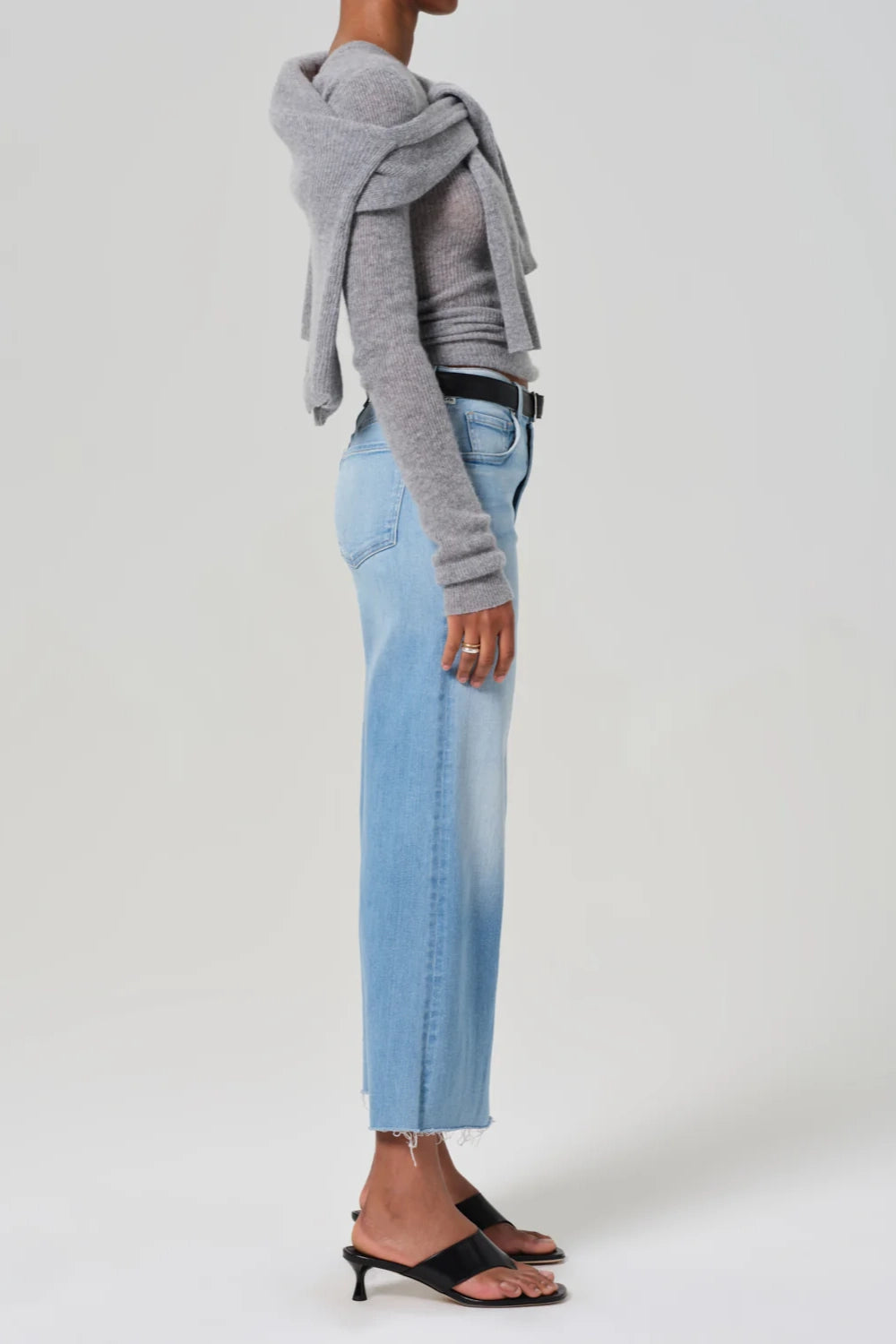 Lyra Wide Leg Crop Jean