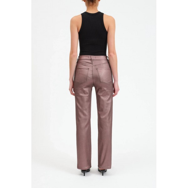 Sundaze High Rise Vintage Straight in Coated Penny