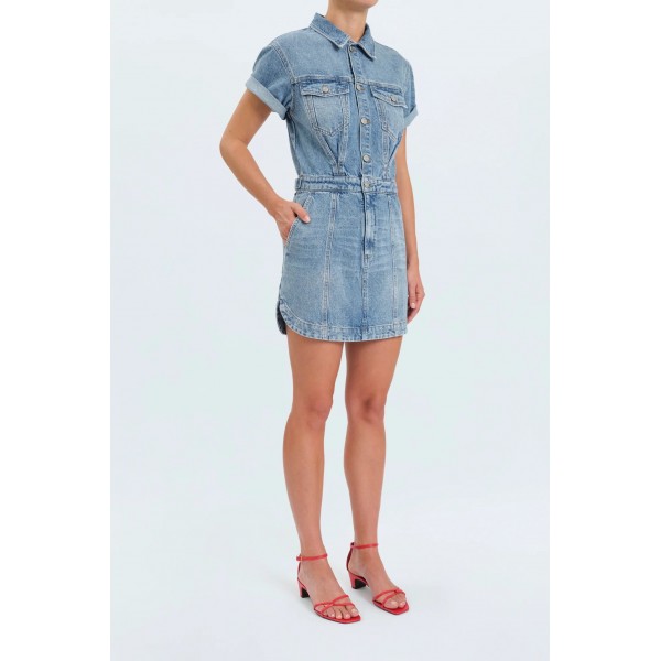 Plot Twist Denim Dress