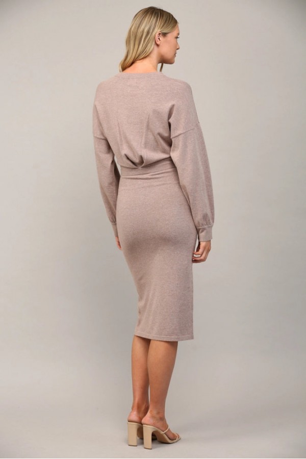 Knit Midi Dress