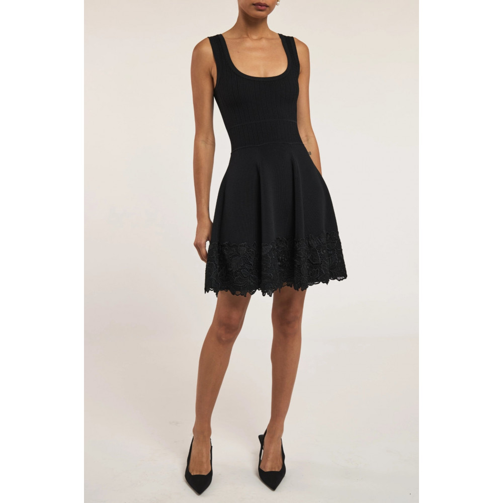 Brise Bloom Lace Knit Dress
