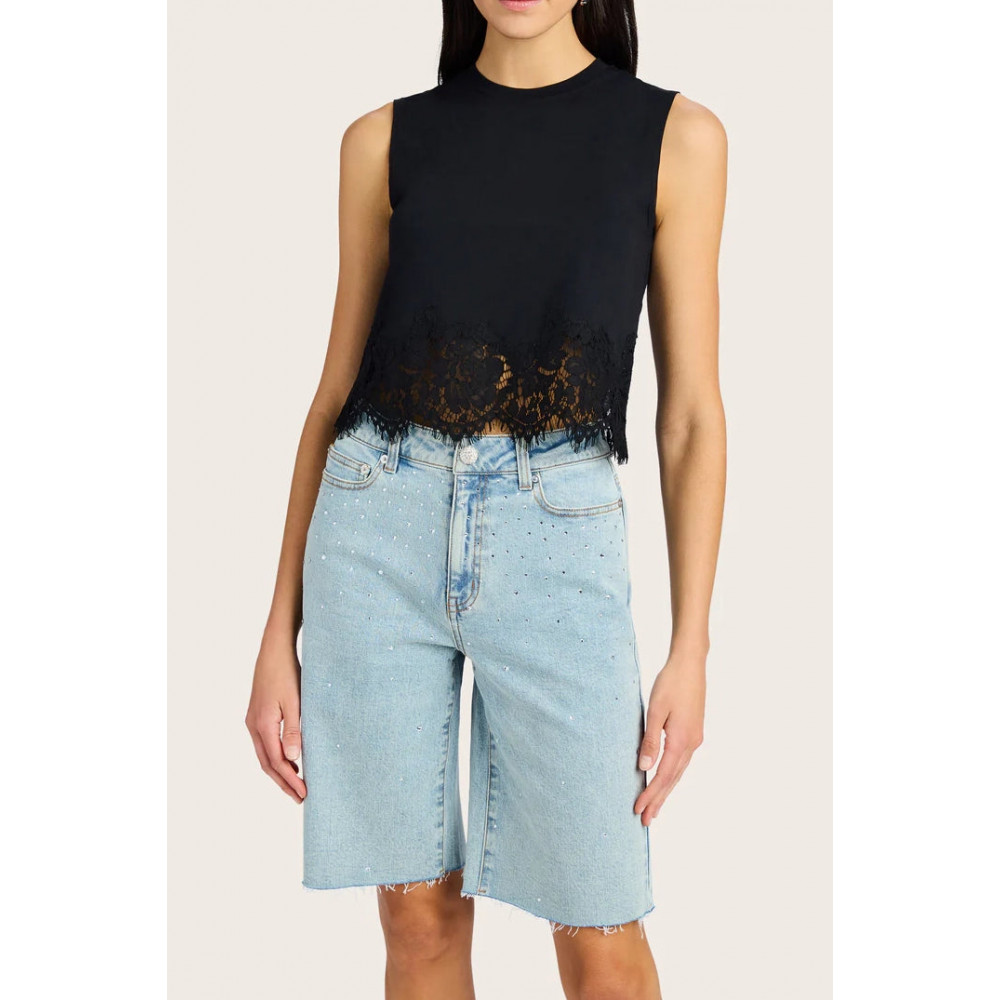Tesoro Lace Mix Top