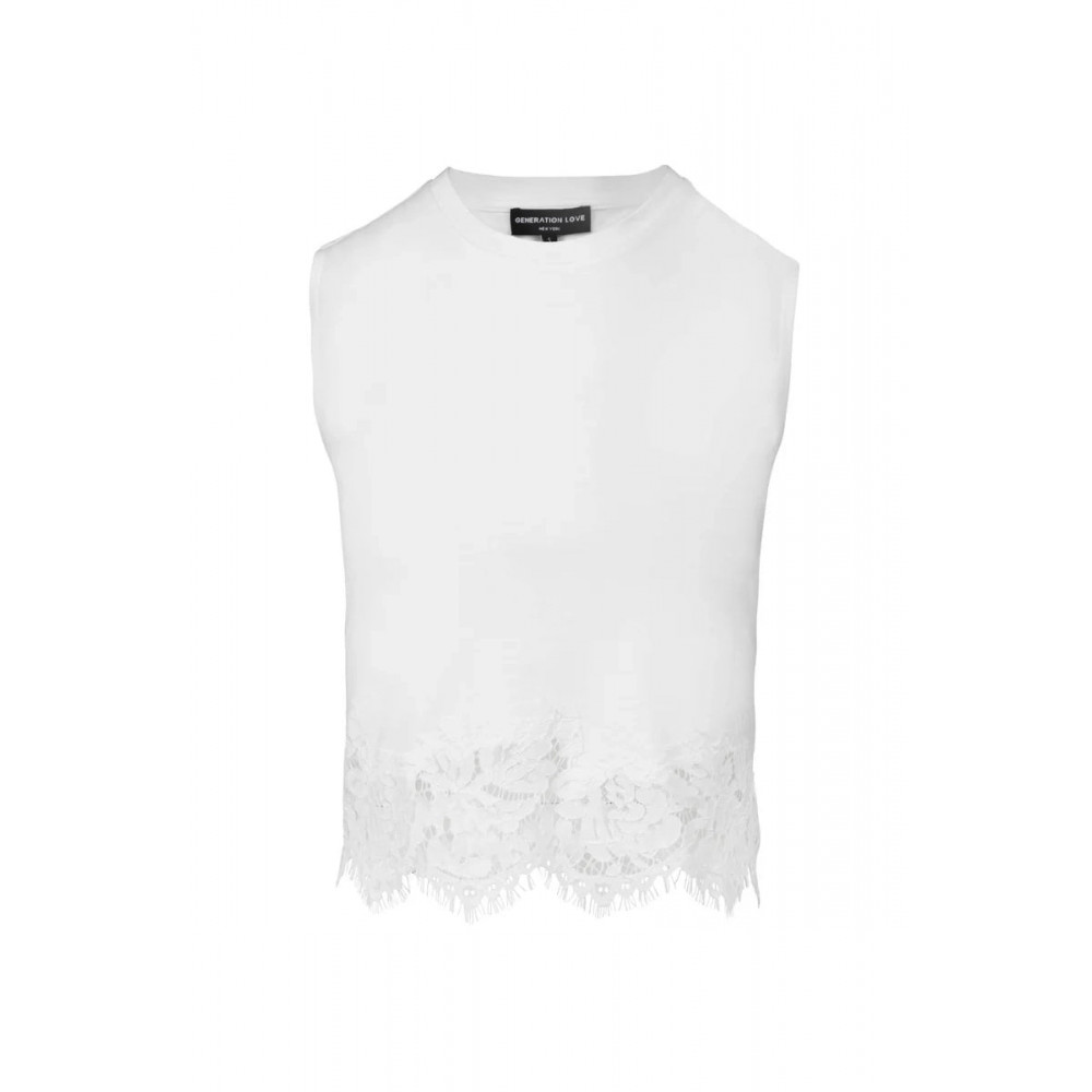 Tesoro Lace Mix Top