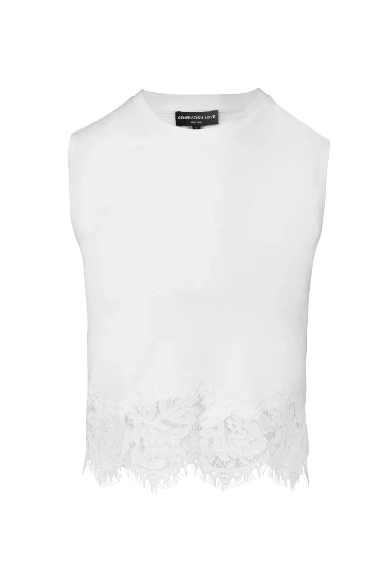 Palani Lace Mix Top