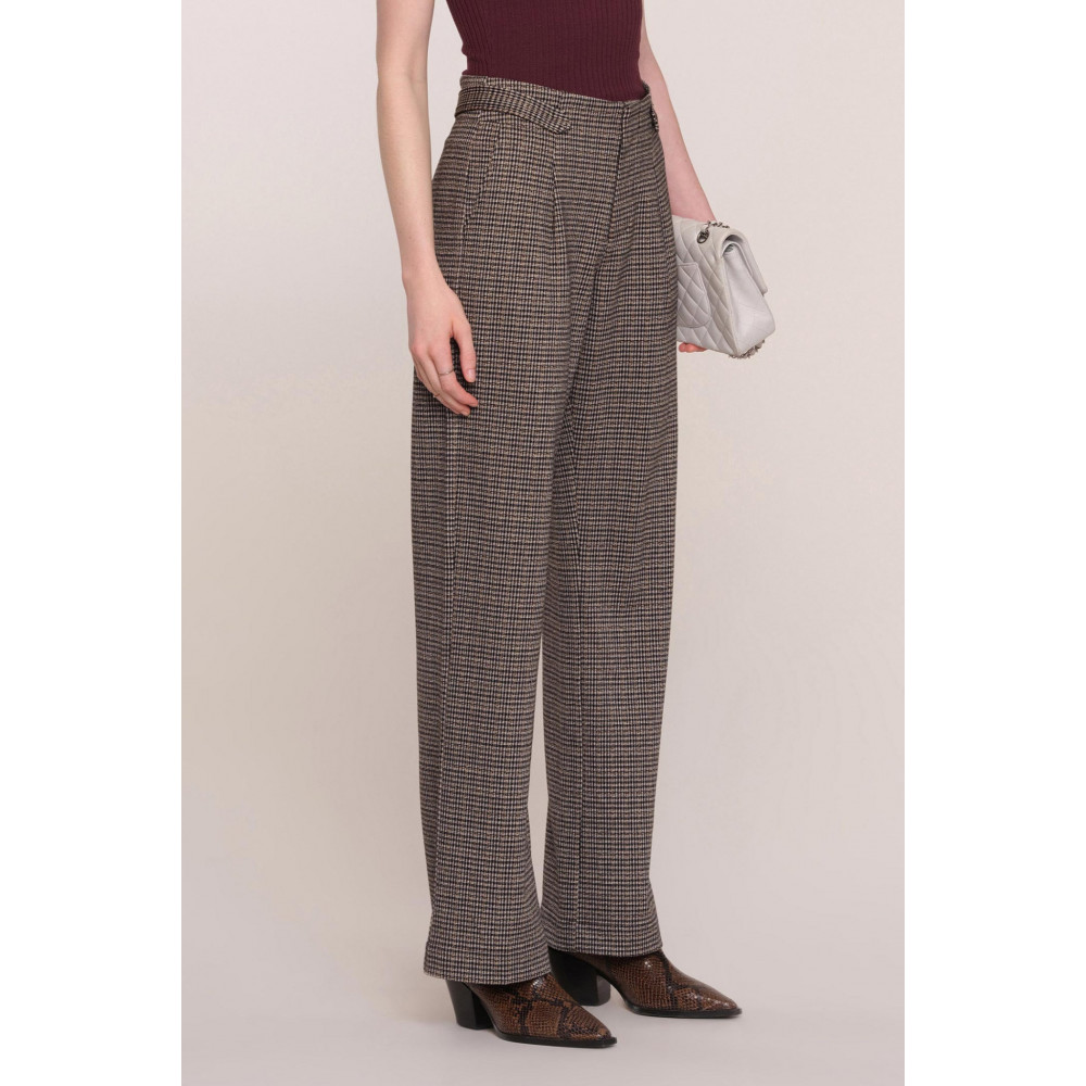 Nimble Luxe Plaid Pant