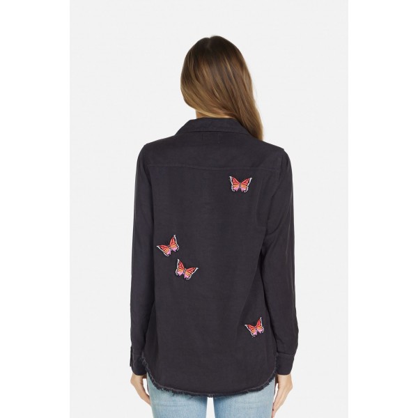 Sloane Butterfly Button Down