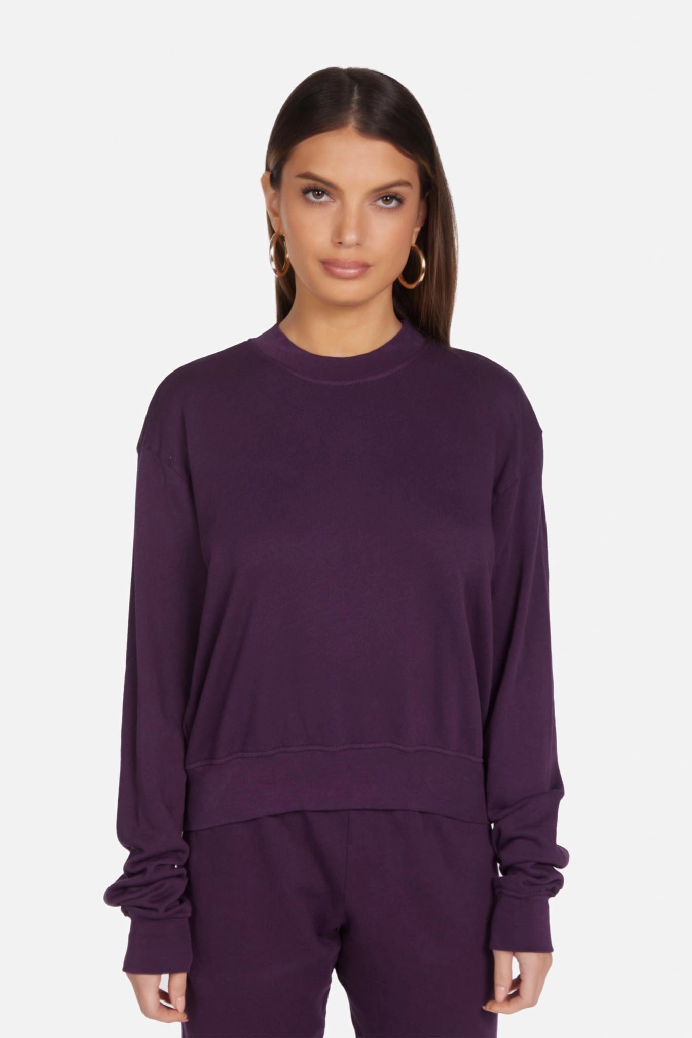 Exon Crop Sweatshirt