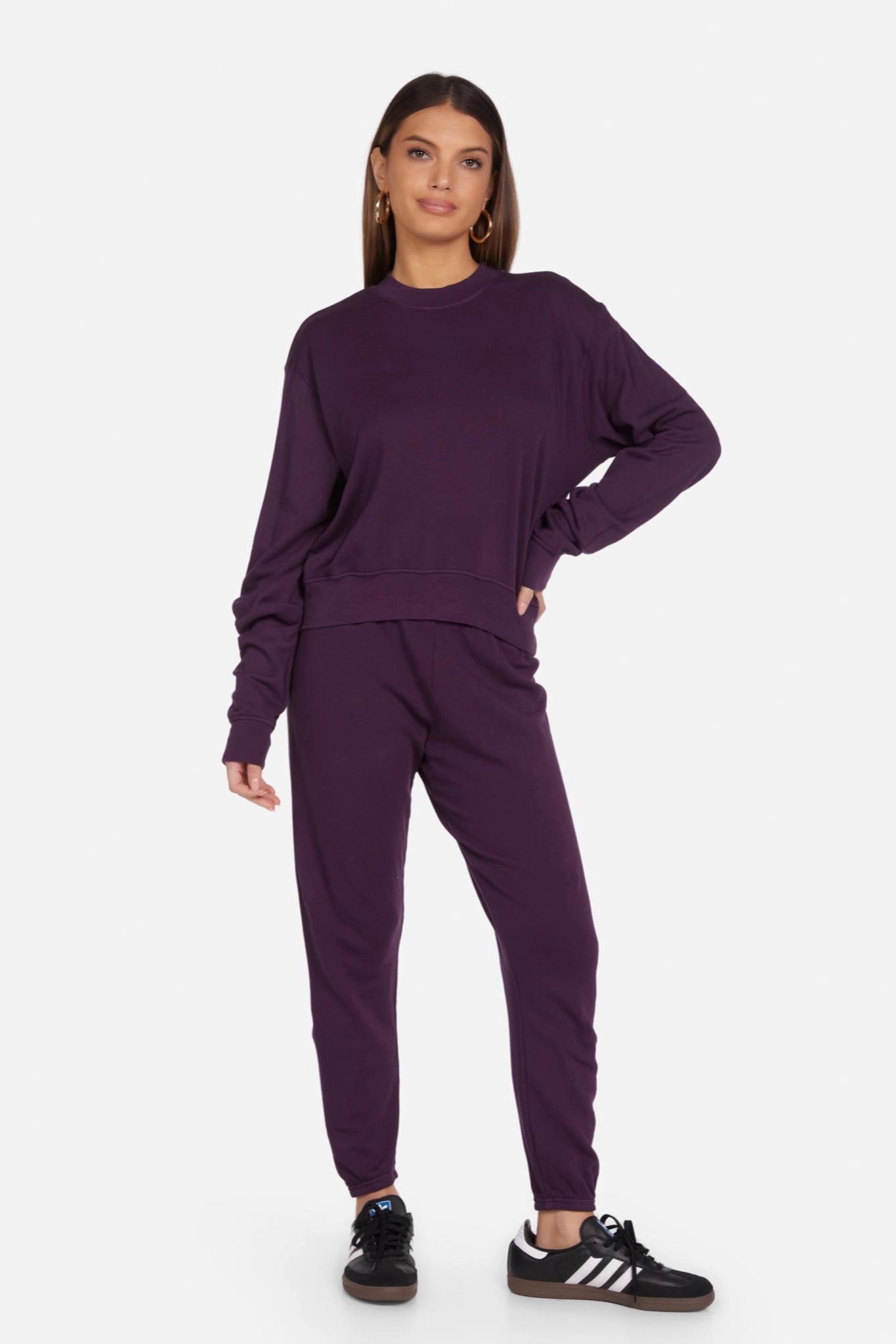 Exon Crop Sweatshirt