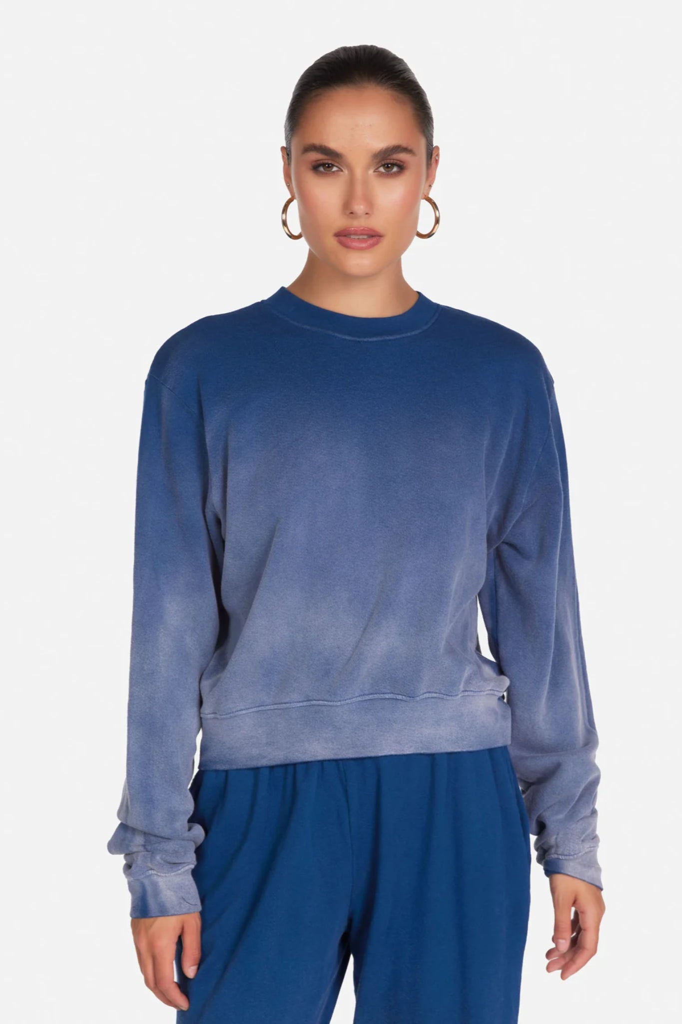 Exon Ombre Crewneck