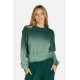Exon Crop Ombre Sweatshirt