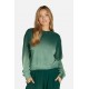 Exon Crop Ombre Sweatshirt