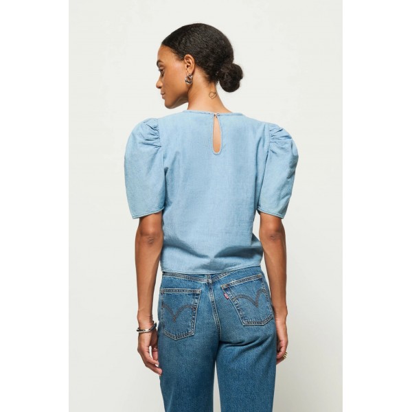 Cecily Chambray Top