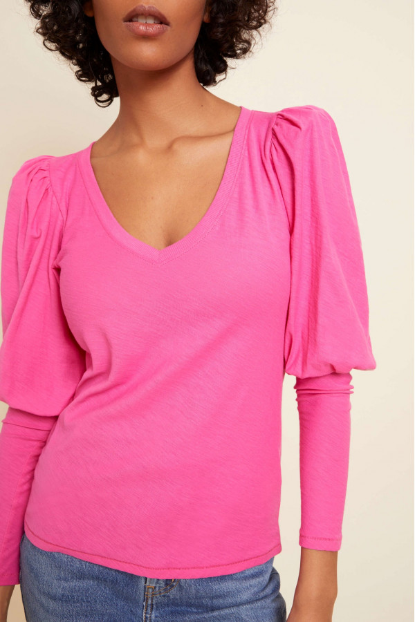 Alba Long Drama Sleeve Top