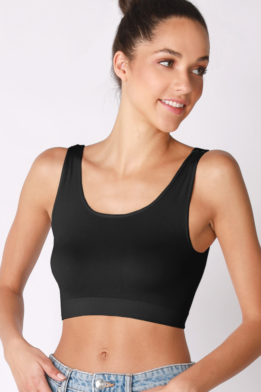 Basic Crop Bra Top