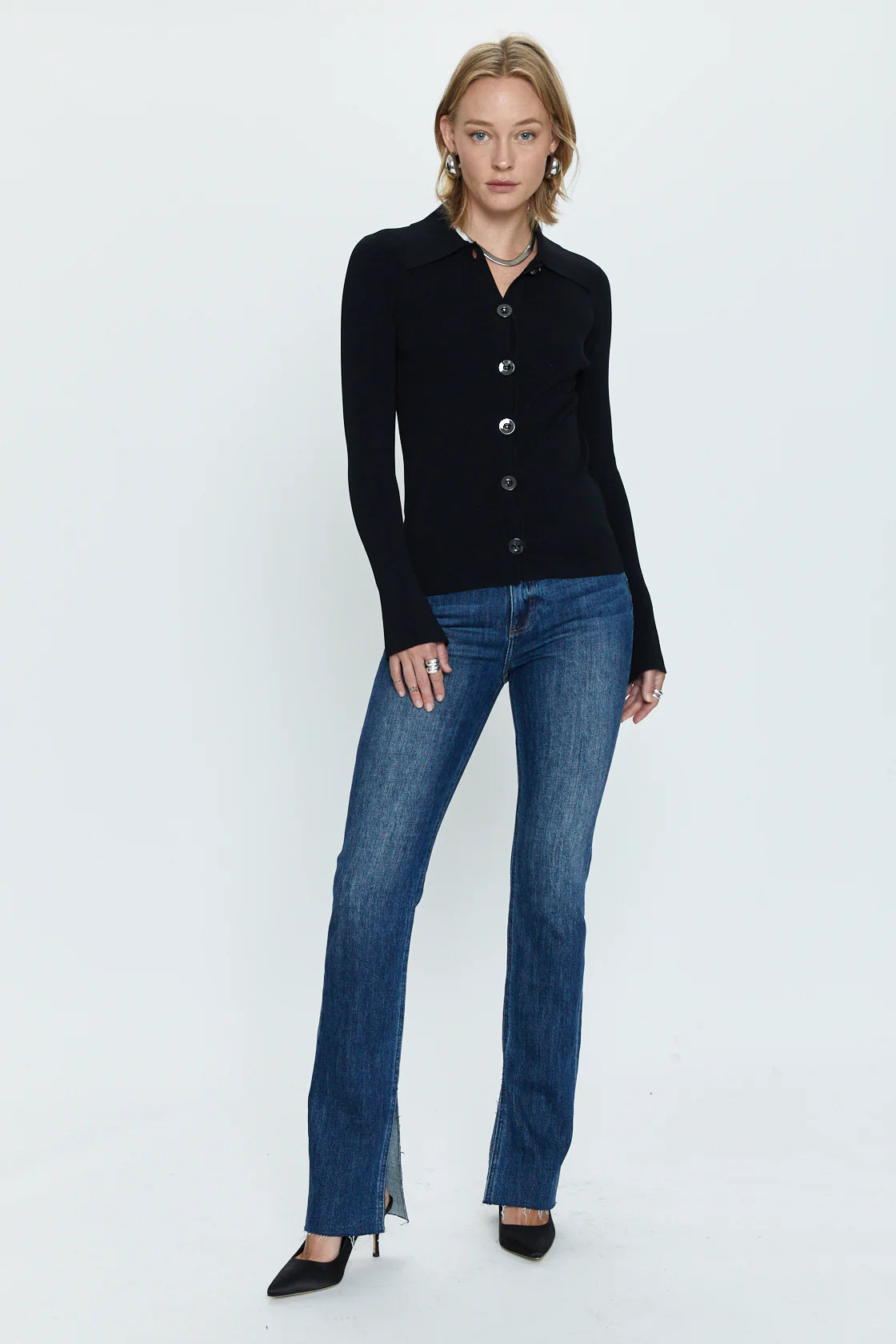 Colleen High Rise Slim Bootcut