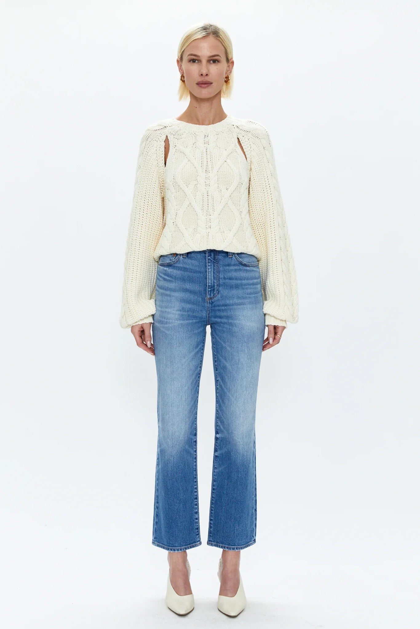 Ally High Rise Ankle Boot Cut