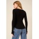 The Comeback Notch Neck Long Sleeve