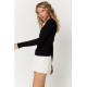 Rae Scoop Rib Long Sleeve
