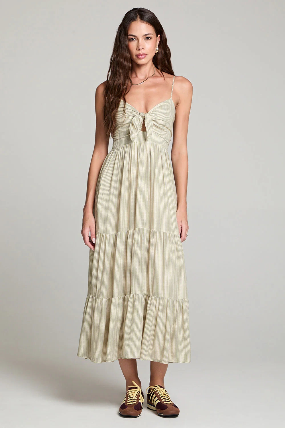 Stein Midi Stripe Dress