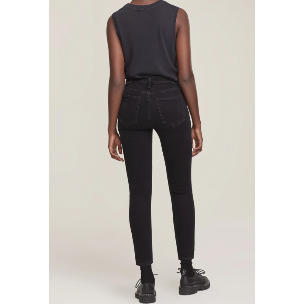 Camelia High Rise Straight Jean