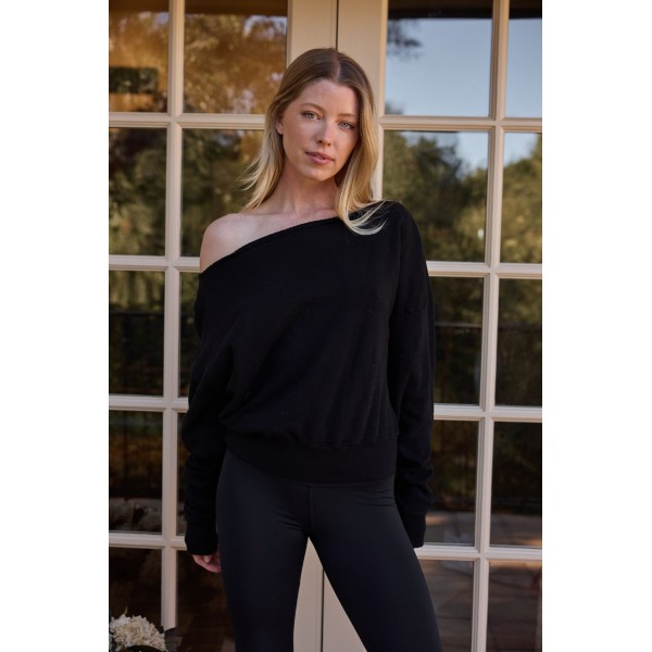 Crawford Off The Shoulder Sweatshirt