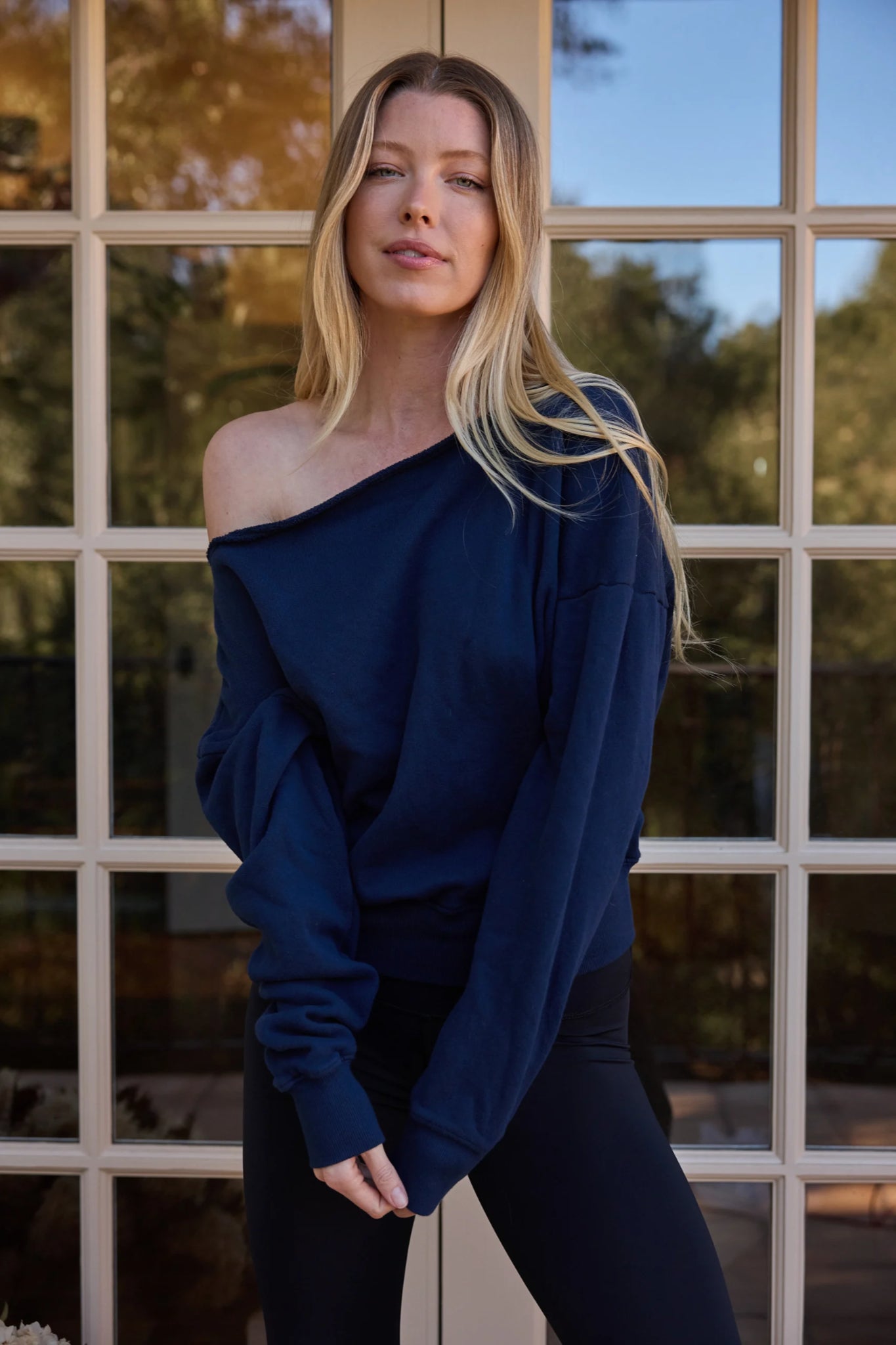 Crawford Off The Shoulder Sweatshirt