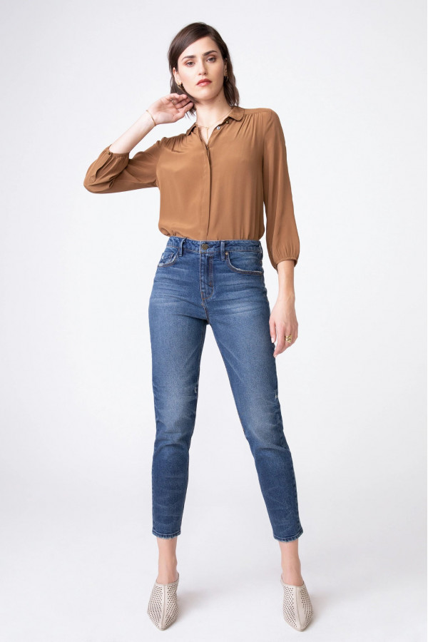 Terciopelo Mom Jean