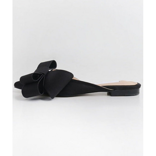 Tempest Rise Bow Slippers