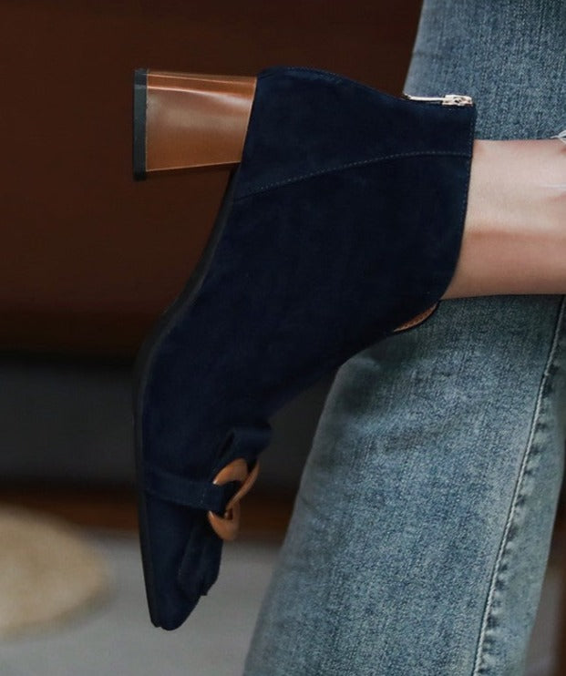 Haze Zipper Ankle Boots