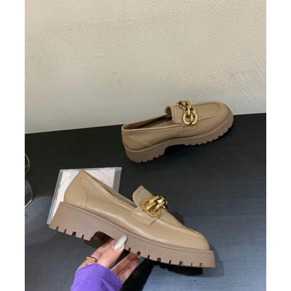 Fiore Metal Chain Loafers